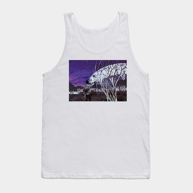 Fantasy landscape Tank Top by Ludwig Wagner